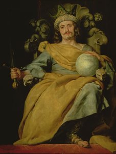 Portret van een onbekende Spaanse koning